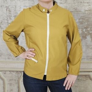 Vintage 1960s Womens Car Club Jacket Cafe Racer Biker Rockabilly Greaser 60s VTG